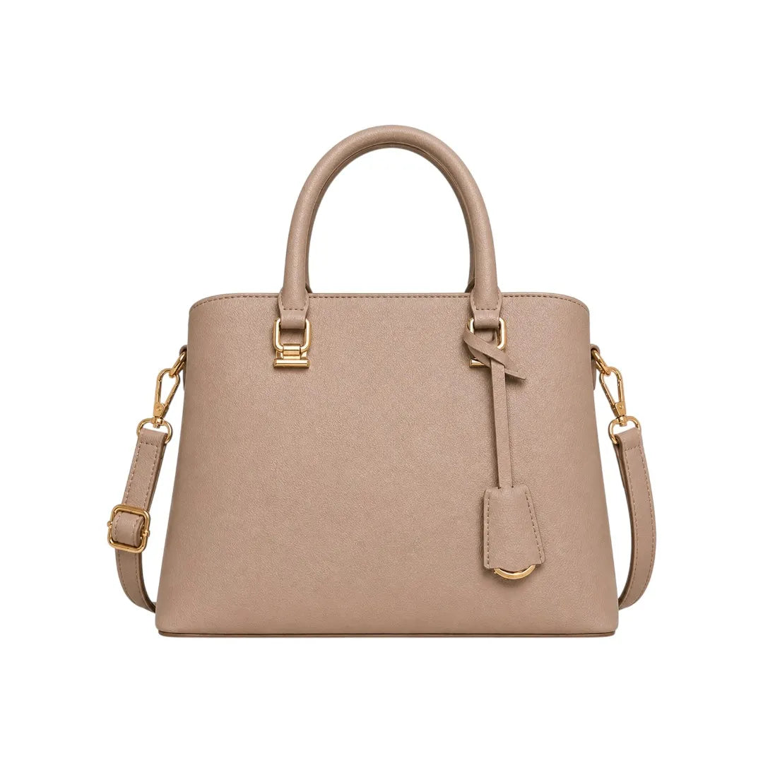 Sell My Handbag INC Premium Beige Satchel Shoulder Bag for Women (M)